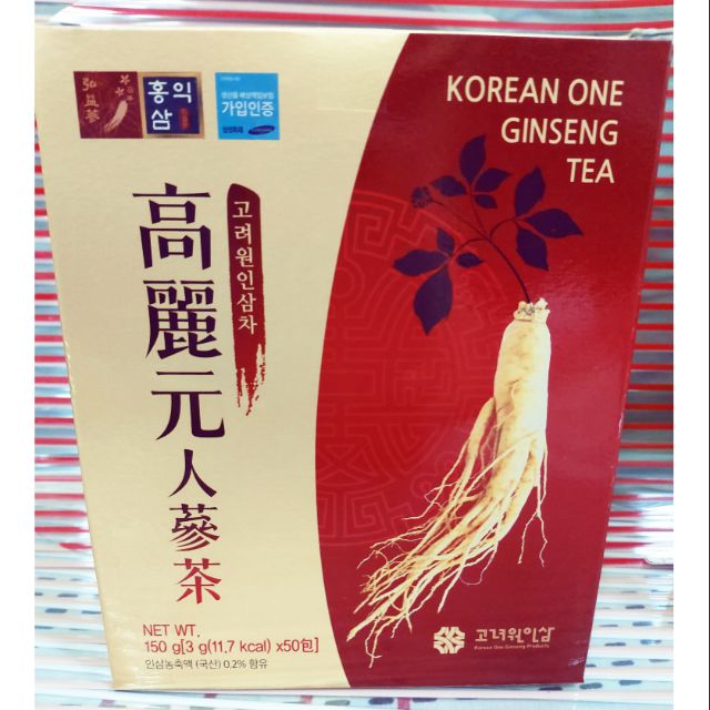KOREAN ONE GINSENG TEA Lazada PH