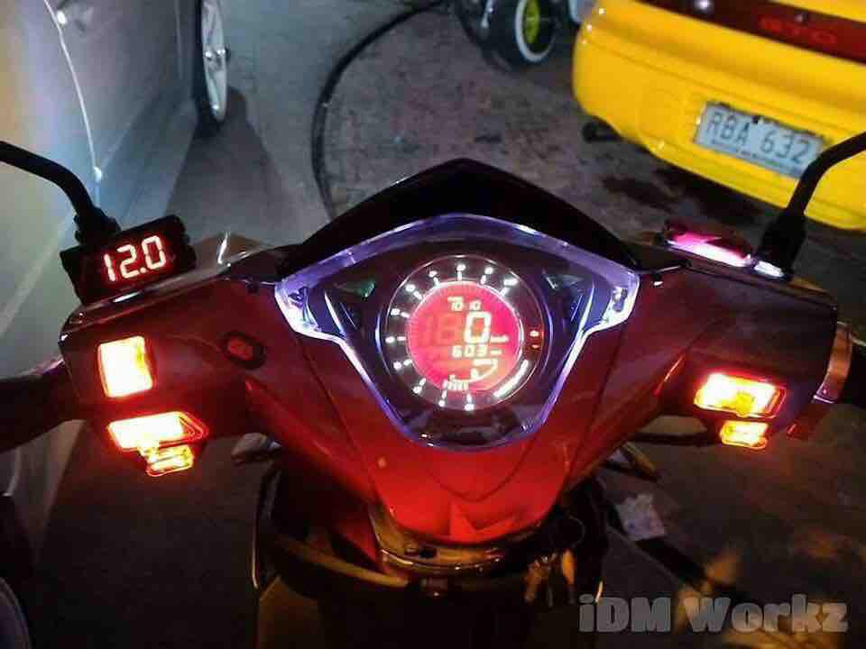 Digital Speedometer Honda Beat Universal 7colors Lazada Ph