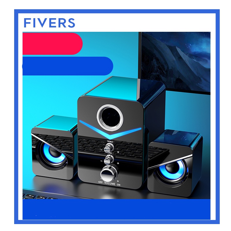 FOROS Lightforce Computer Speakers Gaming Speakers USB Speakers