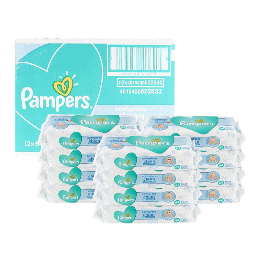 pampers complete clean