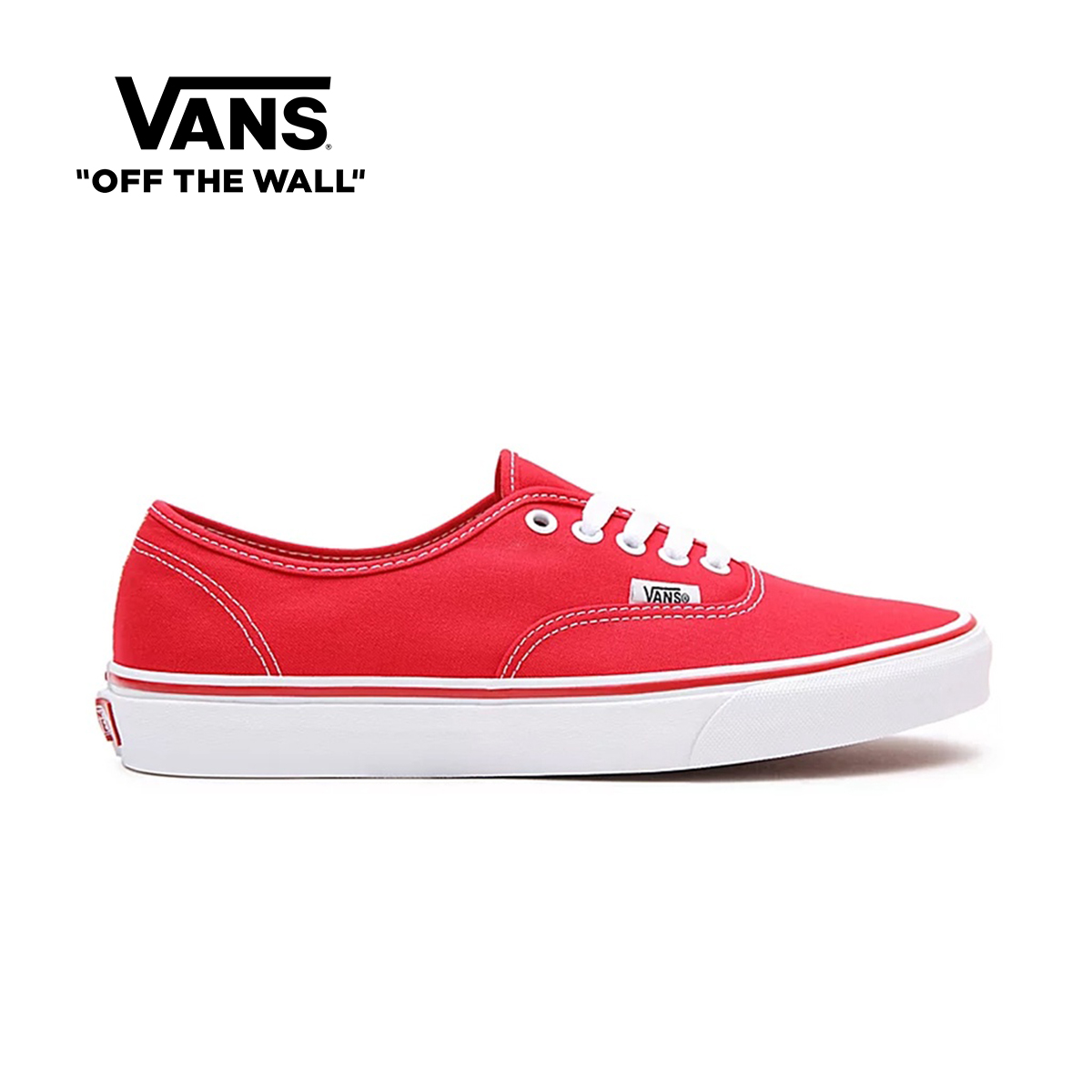 Vans Authentic Red Sneakers For Unisex | Lazada PH