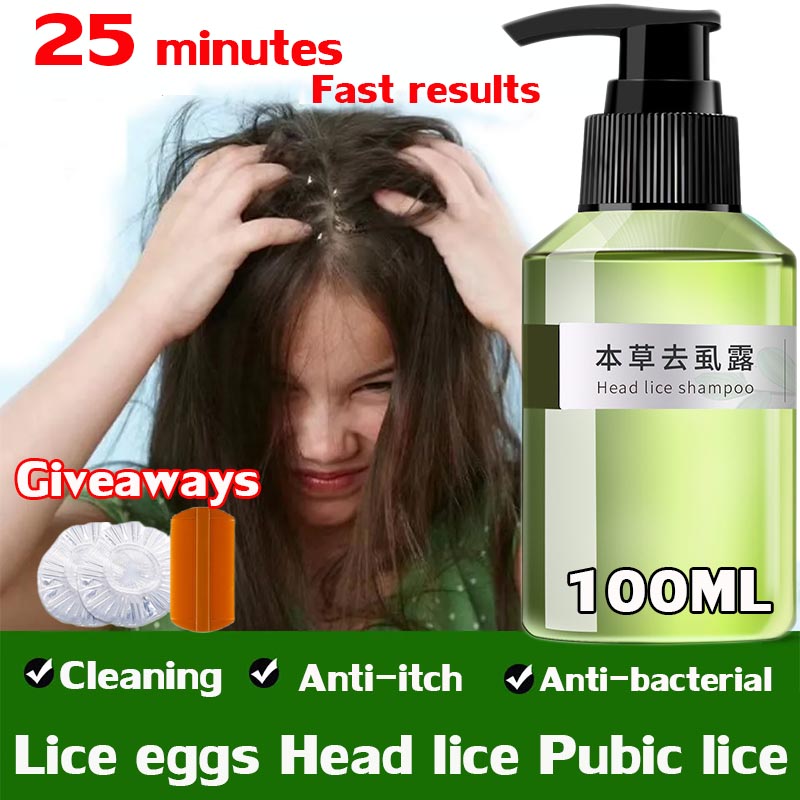 Fast results in 25 minutes lice removal shampoo for adults kids The