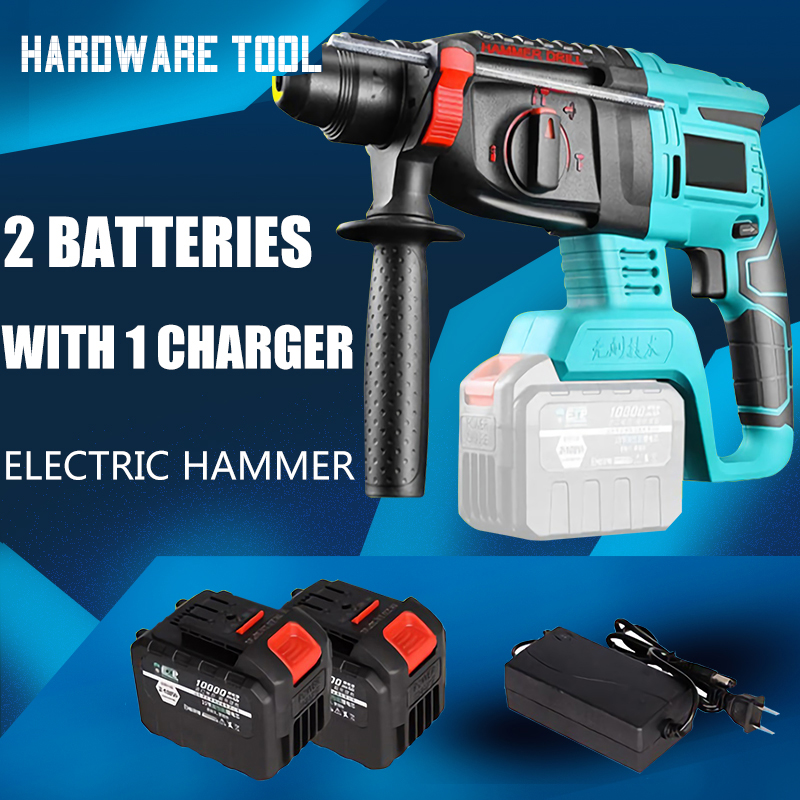 528VF Electric Impact Drill Rotary Hammer Brushless Motor Cordless Hammer 20V Electric Drill