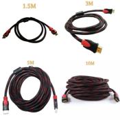 High Speed HDMI Cable, Various Lengths, for LCD DVD HDTV