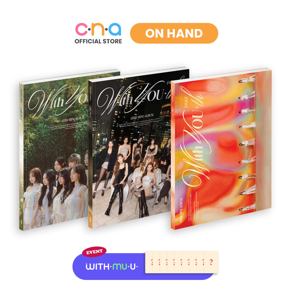 IN STOCK [JIHYO] TWICE 13TH MINI ALBUM With YOU-th Digipack Ver Kpop