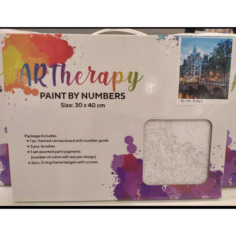 art therapy paint by numbers