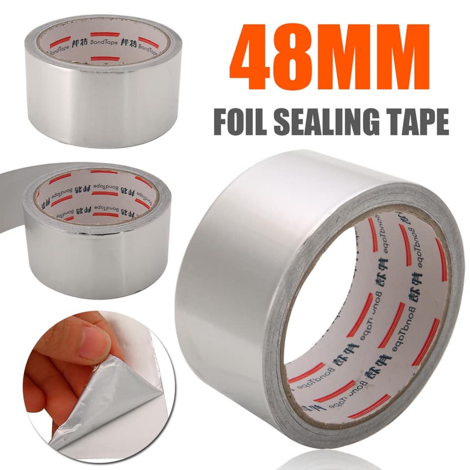 4.8cm×16m Aluminum Foil Tape Insulation Panels Aircon Duct Tape ...