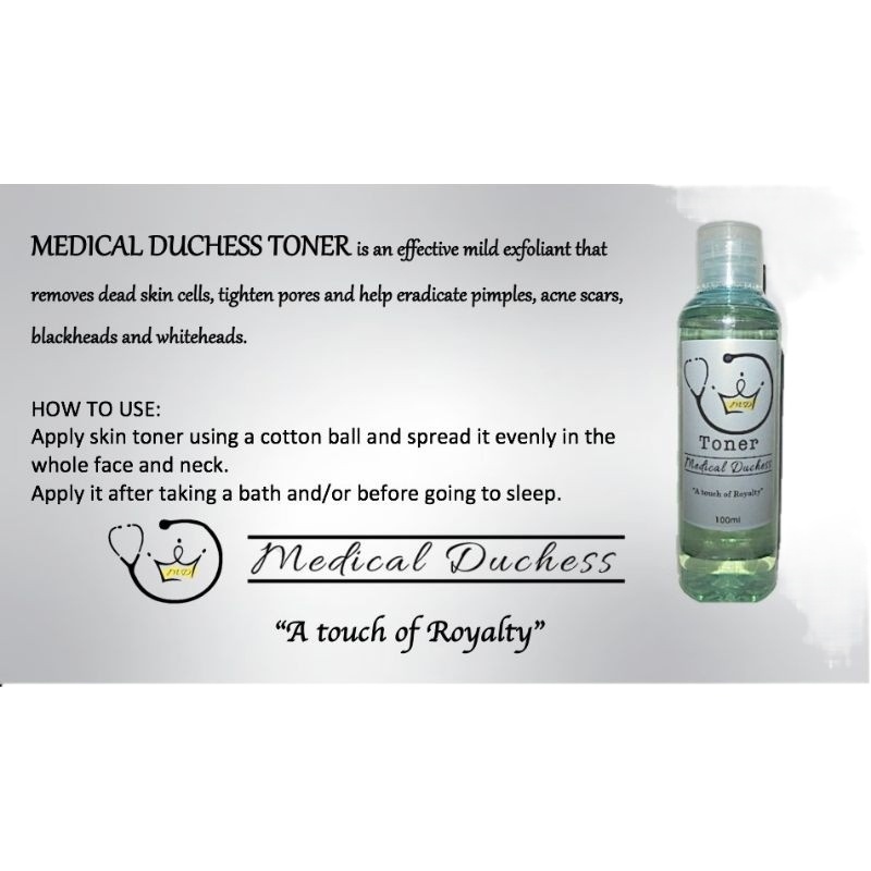 Medical Duchess Toner (100 mL) Lazada PH
