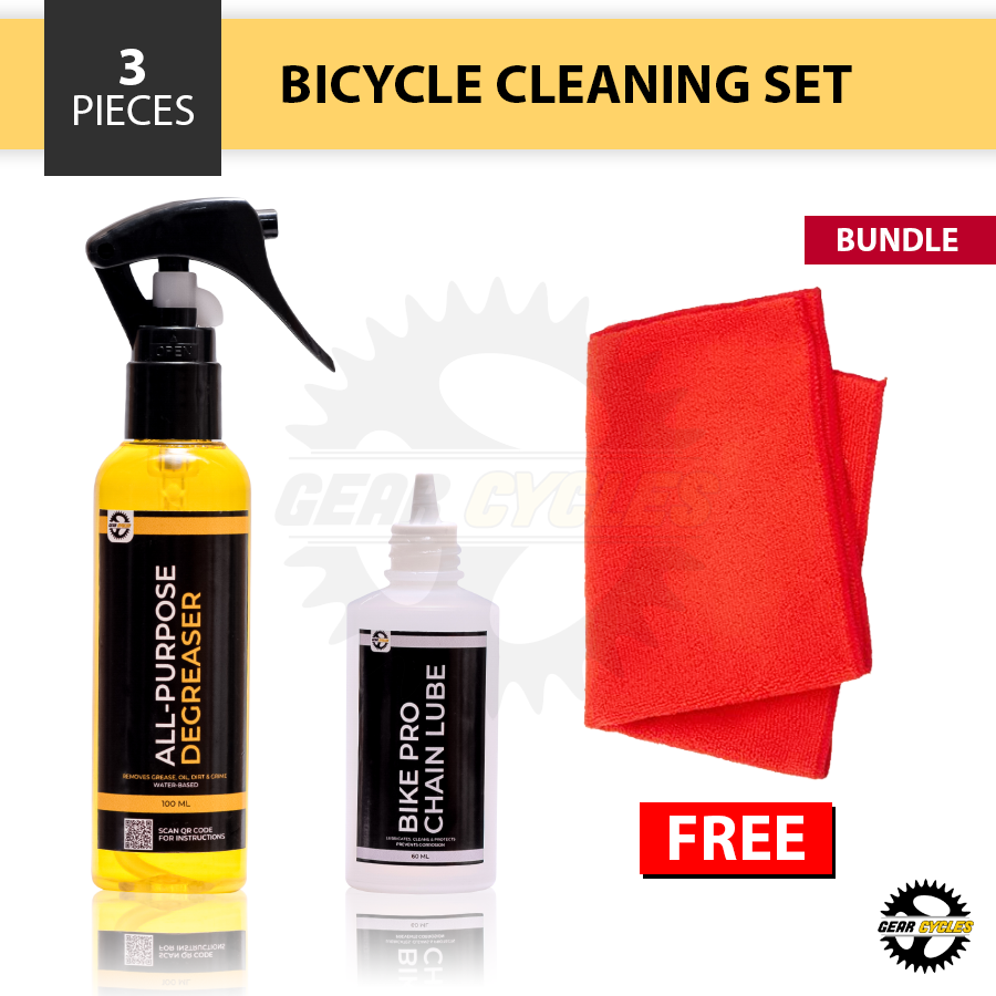 (BUNDLE) Gear Cycles Degreaser Drivetrain Chain Lube Oil Lubricant