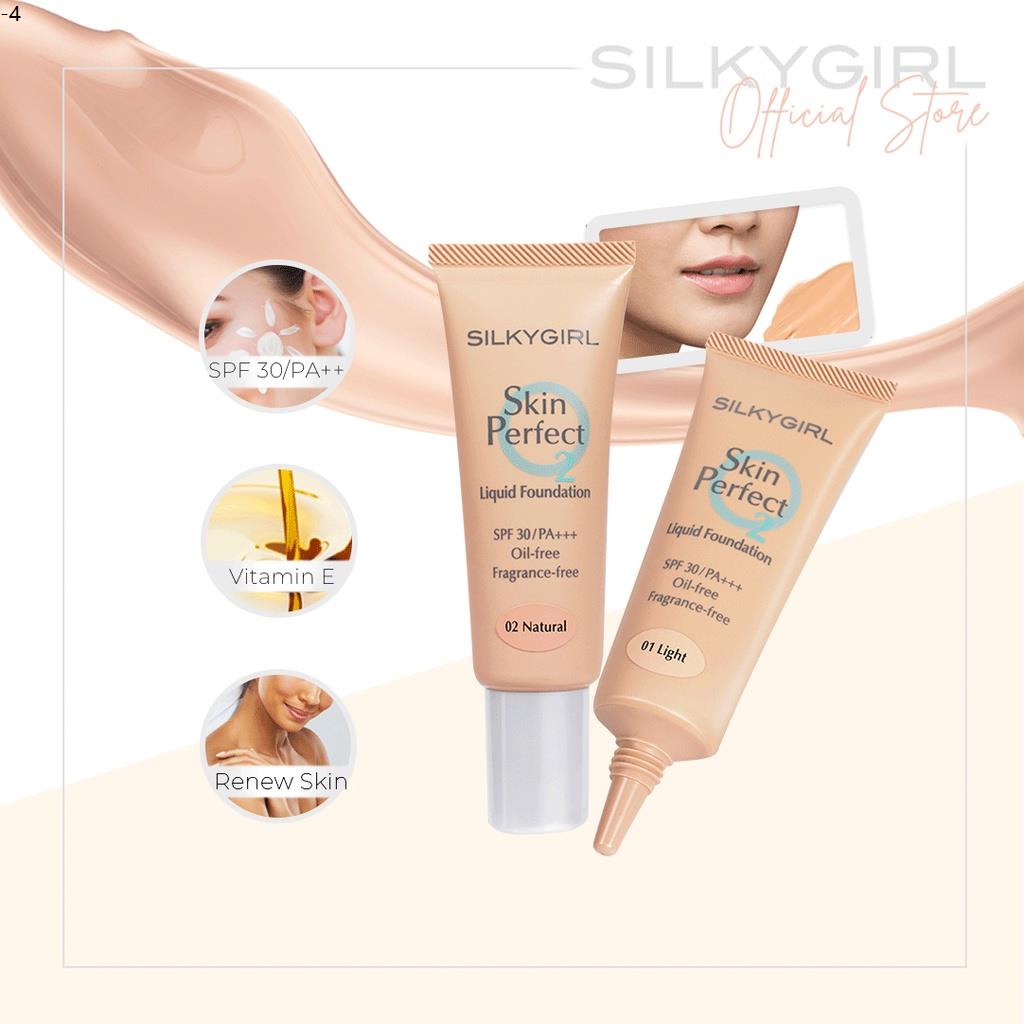 SilkyGirl Skin Perfect Liquid Foundation (Tan) | Lazada PH