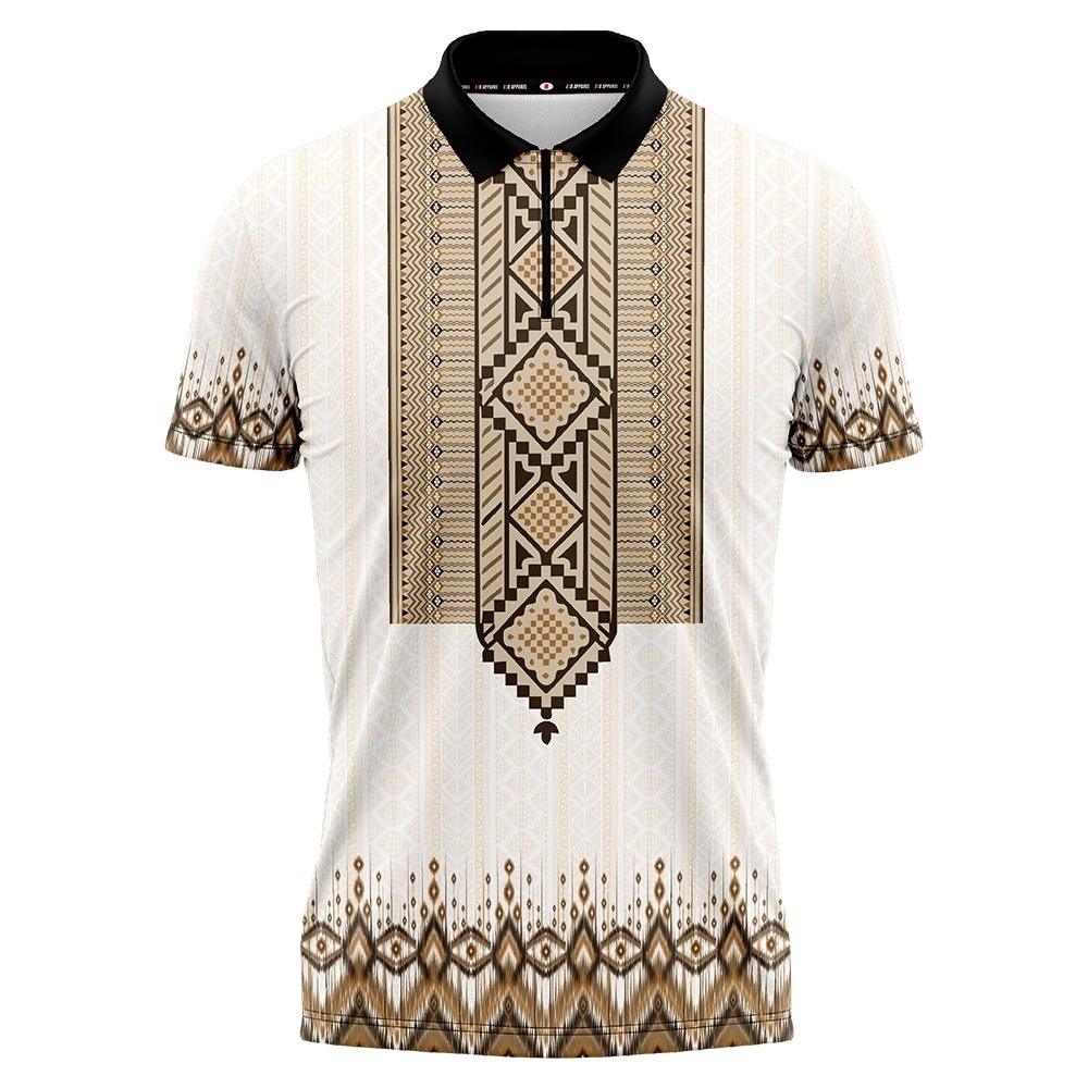 Philippine Ethnic Tribal Inspired Shirt Custom Full Sublimation Polo