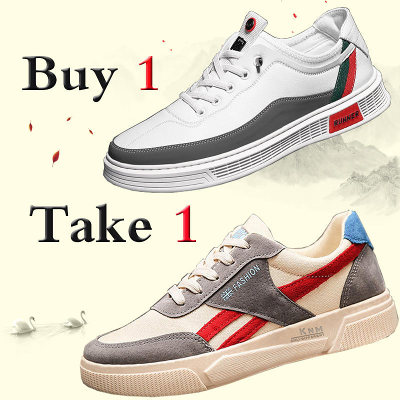 New Korean Trend Flat Sport Shoes For Men 2022 Buy 1 Take 1 Casual Handsome  Basketball Shoes For Men Original Black Shoes White Shoes Unisex Air Mesh  Canves Shoes Vans Shoes For