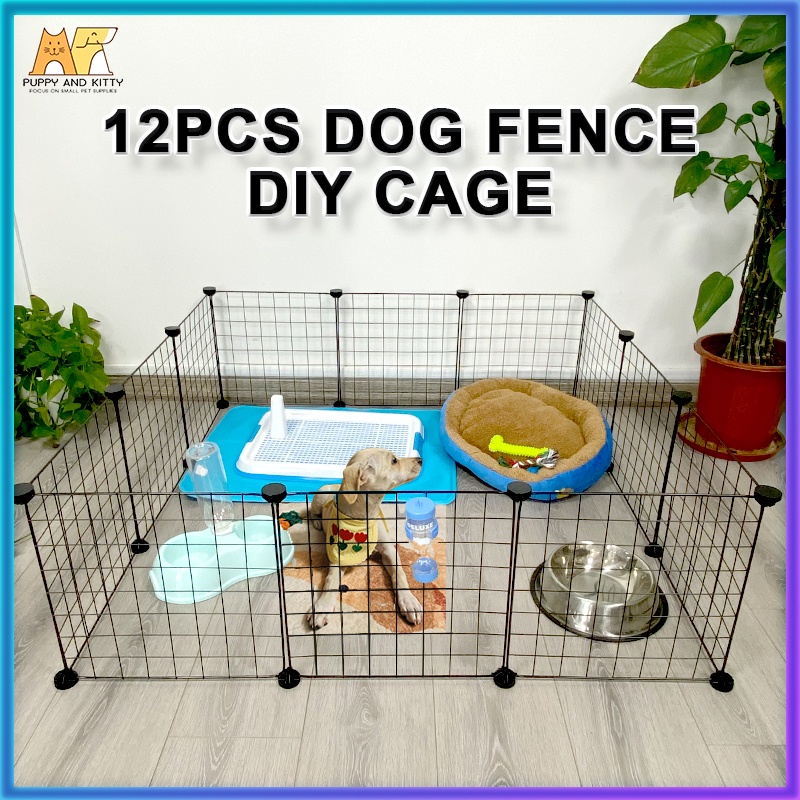 Homemade sales puppy fence