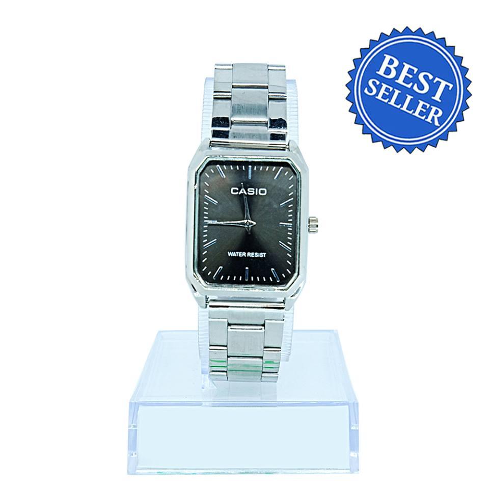 Casio Edifice Square Black Dial Watch 