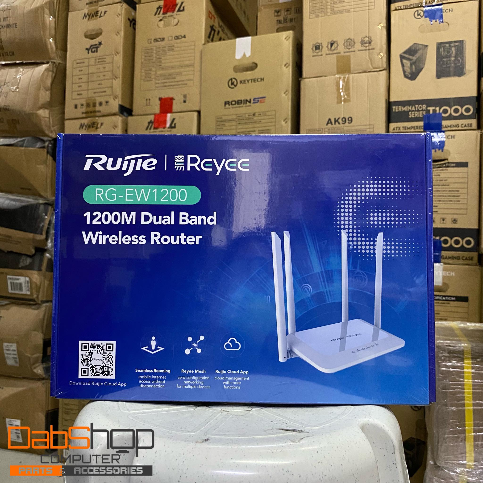 RUIJIE/REYEE RG EW1200 1200M DUAL BAND WIRELESS ROUTER Lazada PH