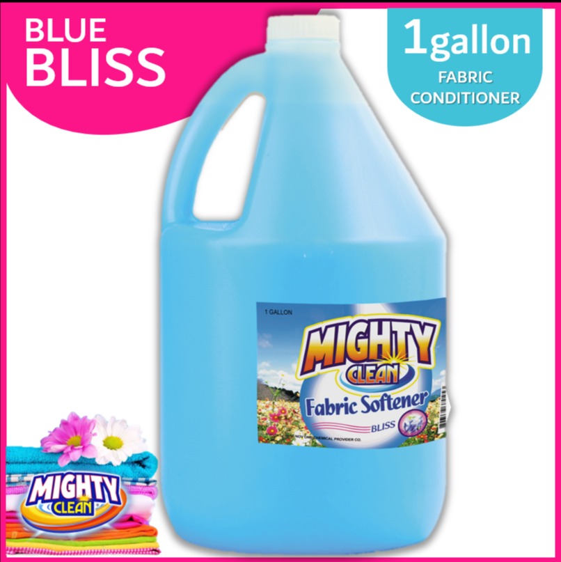 Mighty Clean Fabcon Blue Bliss FS Blue 1 GALLON Lazada PH