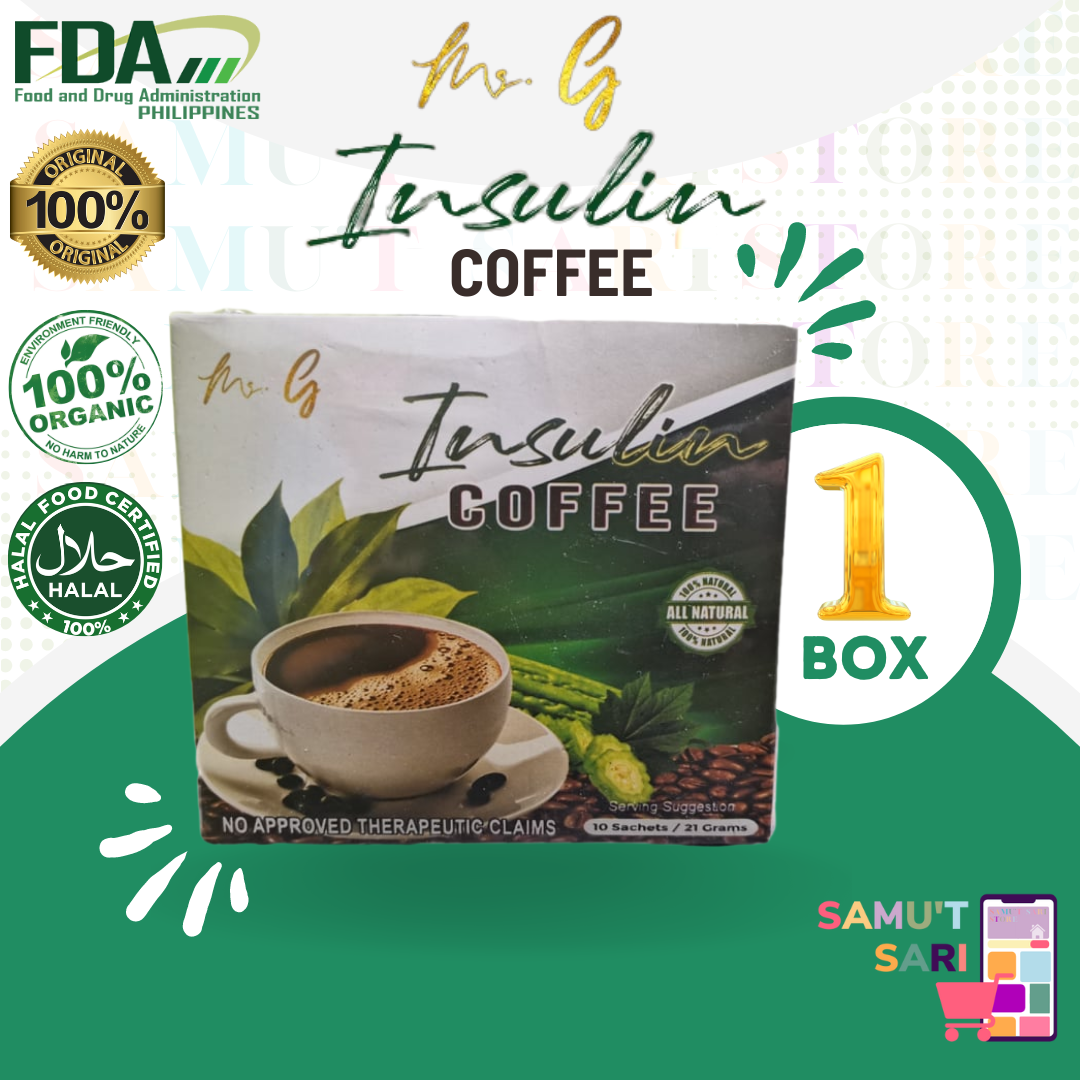 Insulin Coffee 100% Natural 10 sachet per box | Lazada PH