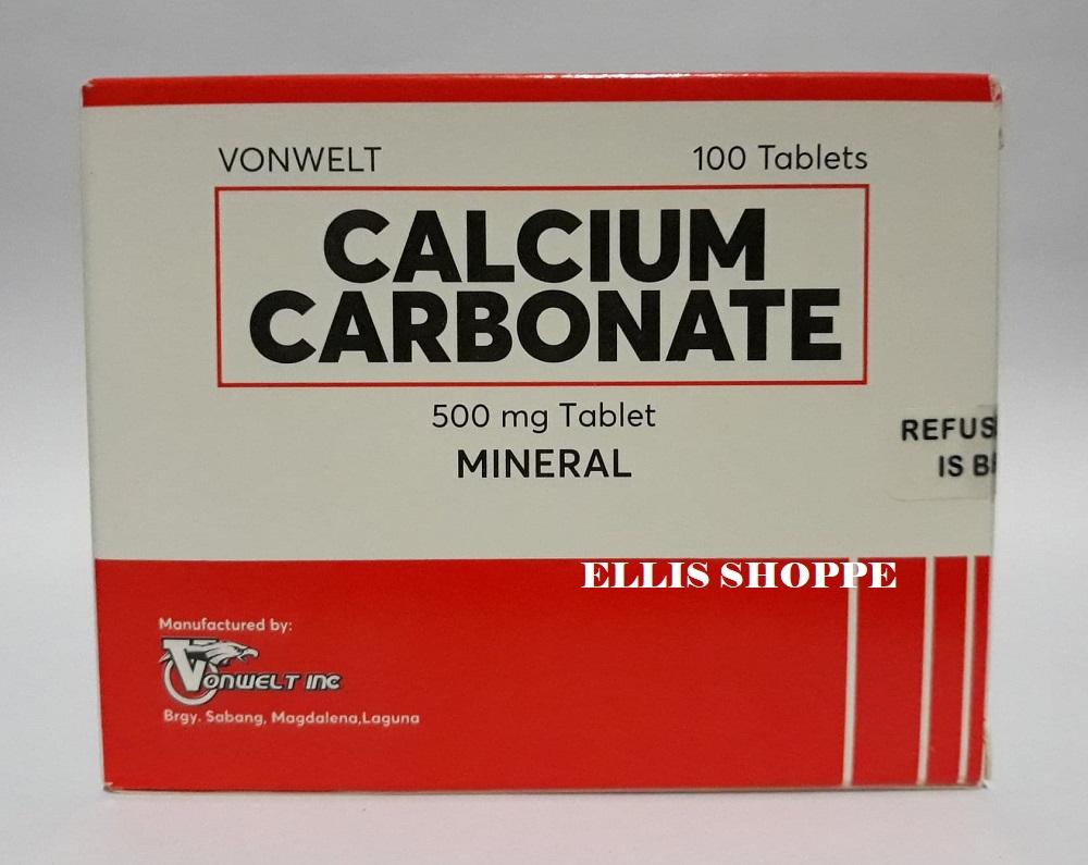 Vonwelt Calcium Carbonate Supplement 100 Tablets Lazada PH