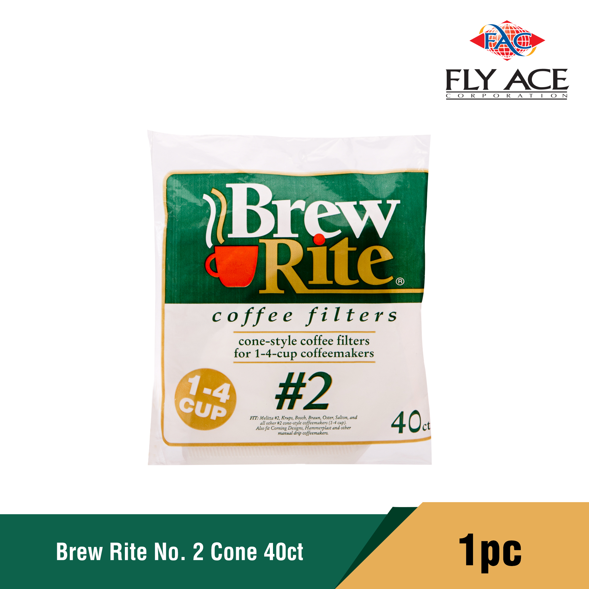Papel filtro 13x5 caja x 500 Brew Rite - FETCO | Servicio Técnico