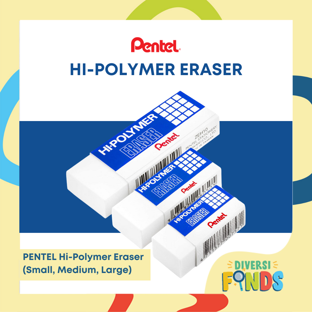 Pentel Hi Polymer Eraser, Small