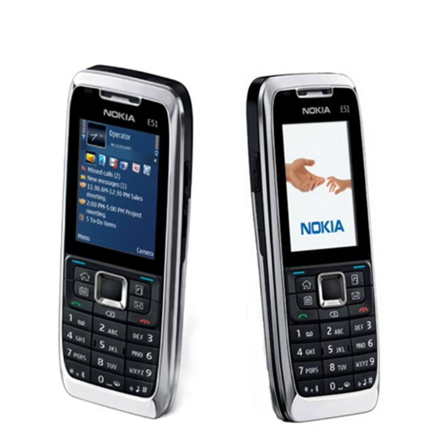 For Nokia E Series E51 Mobile Phone Original 3G with Bluetooth JAVA Symbian  OS 2.0 WIFI Unlocked | Lazada