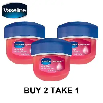 God S House Vaseline Lip Therapy Rosy Lips 100 Pure Petroleum