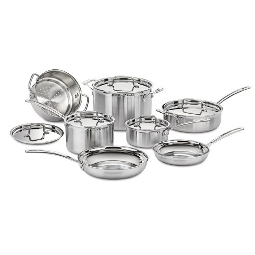 cuisinart multiclad 7 piece set