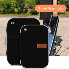 EWELLBE Gói Tài Liệu Túi Đựng Hộ Chiếu Túi Đựng Hộ Chiếu Đa Năng Di Động Siêu Mỏng Mới Bằng Da RFID Túi Đựng Hộ Chiếu