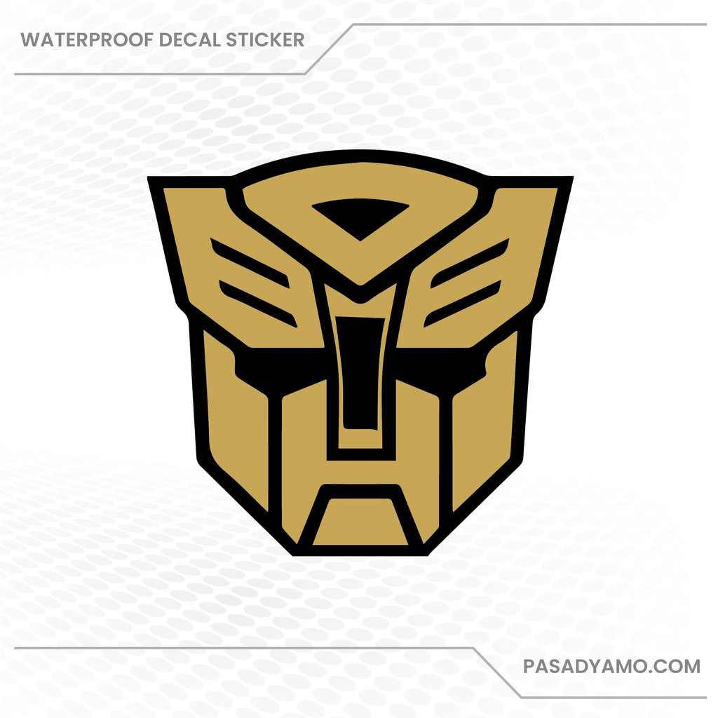 Transformer Decal Sticker for Cars Motorcycles Laptops Skateboards 3 x