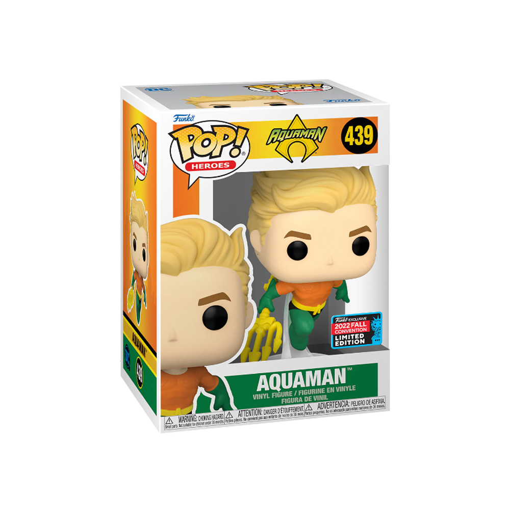 Sold at Auction: Funko Pop! DC Heroes Aquaman #439 NYCC 2022 LE