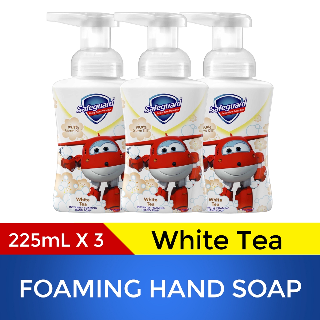 Safeguard White Tea Foaming Hand Soap Bottle (225ml) Trio Lazada PH