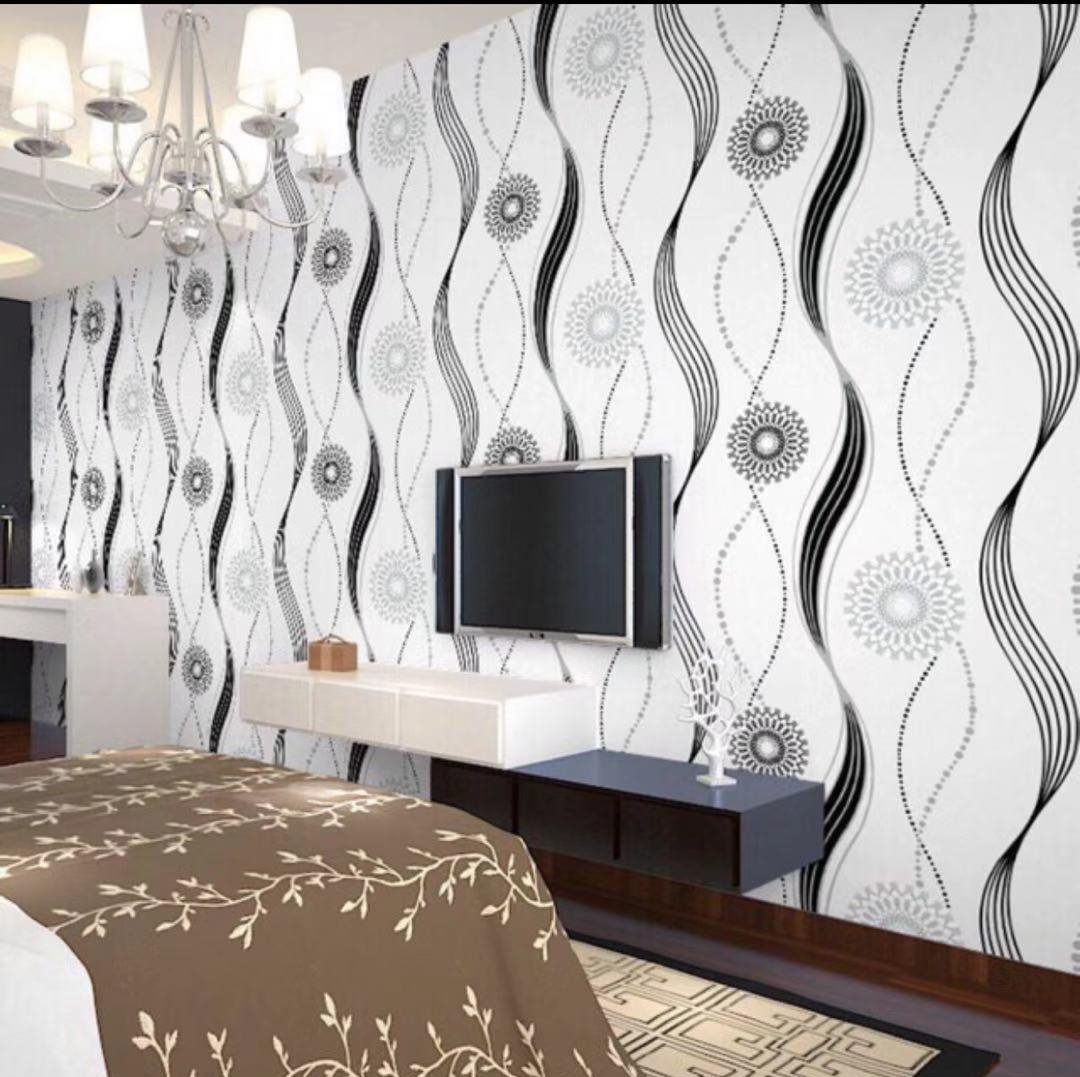 PVC Wallpaper Size：45cm*10m Water proof，no toxic Self-adhesive， no need  tools High quality polymeric PVC Film like sticker Good coverage，easy to  attach，easy to tear and cleaning  Plywood，Concretes，Furniture，Appliances，Lawanet，Room，Liv | Lazada PH