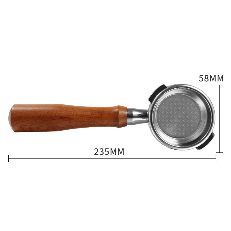 58Mm Coffee Bottomless Portafilter for GAGGIA Filter Basket Replacement Espresso Machine Accessory Coffee Tool