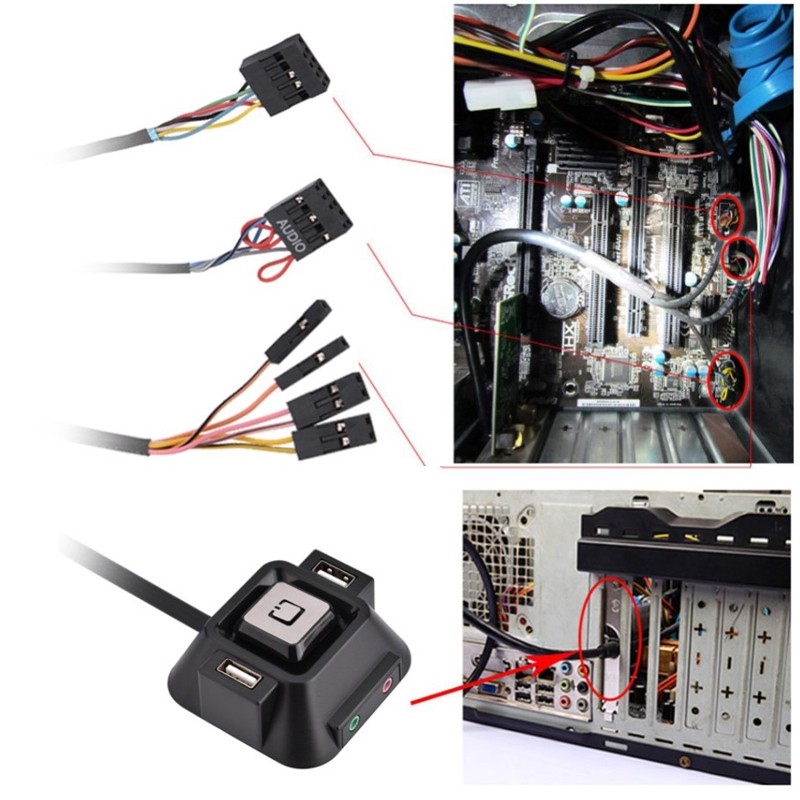 Desktop Power Switch for desktop computer external power button with