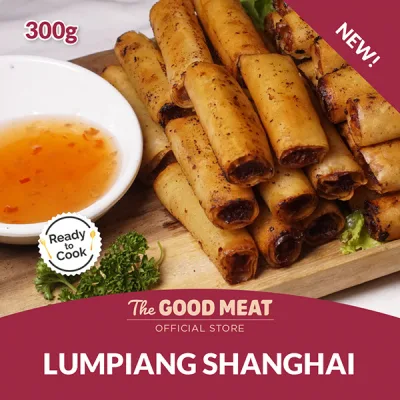 The Good Meat Pork Lumpiang Shanghai (300g) Ready to Cook 18pcs