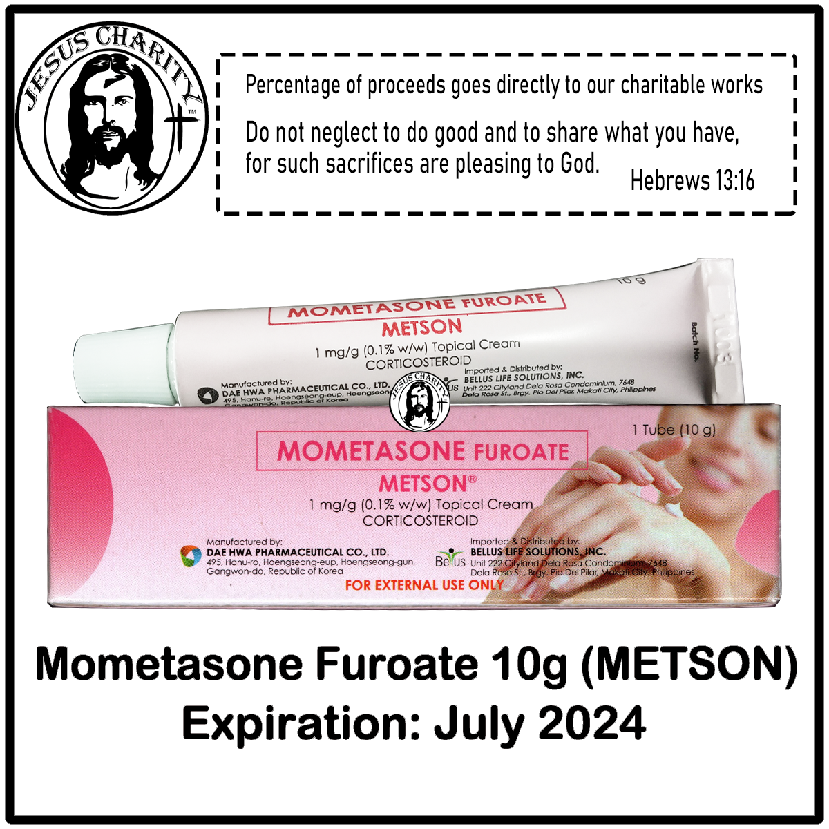 vaginal cream and baby cream METSON mometasone furoate for itch