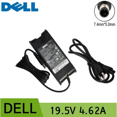♀◊▫ Dell Laptop Charger Power Adapter 19.5V 4.62A 90w with Power Cord (7.4mmx5.0mm)