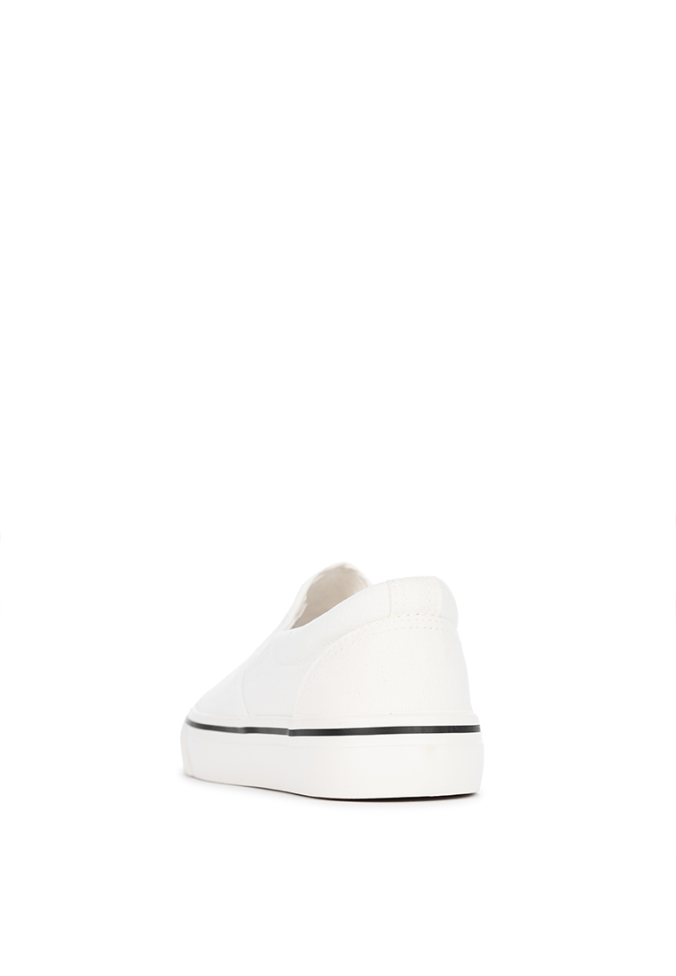 Canvas Shoes White Slip On Pumps Womens White Canvas Slip Ladies