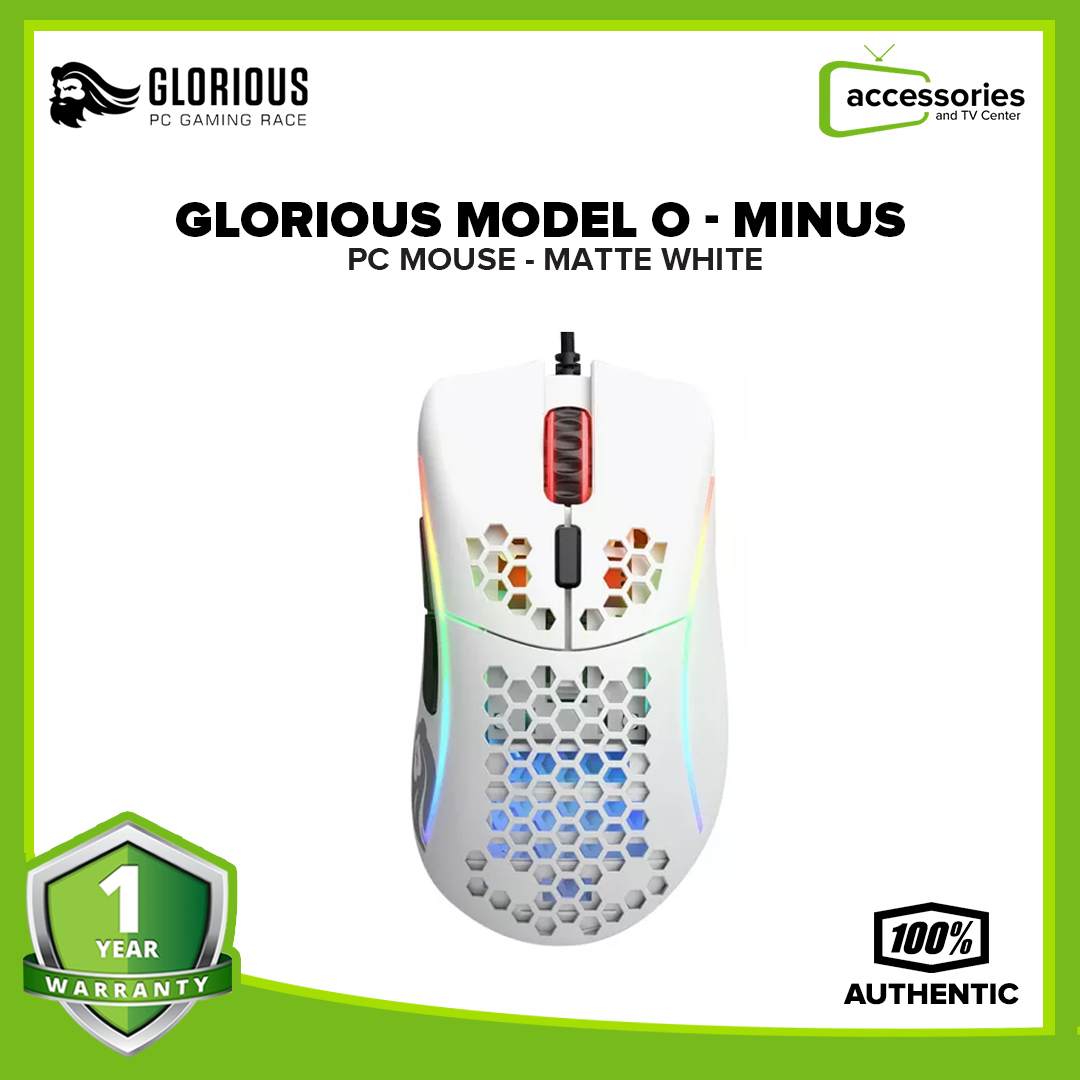 Glorious Pc Mouse Model O Minus Matte White Lazada Ph