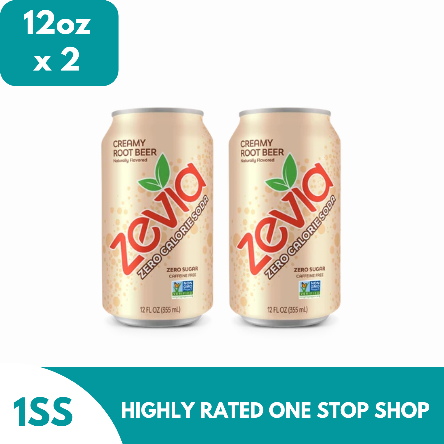 Zevia Creamy Root Beer Soda 12oz x 2 Lazada PH