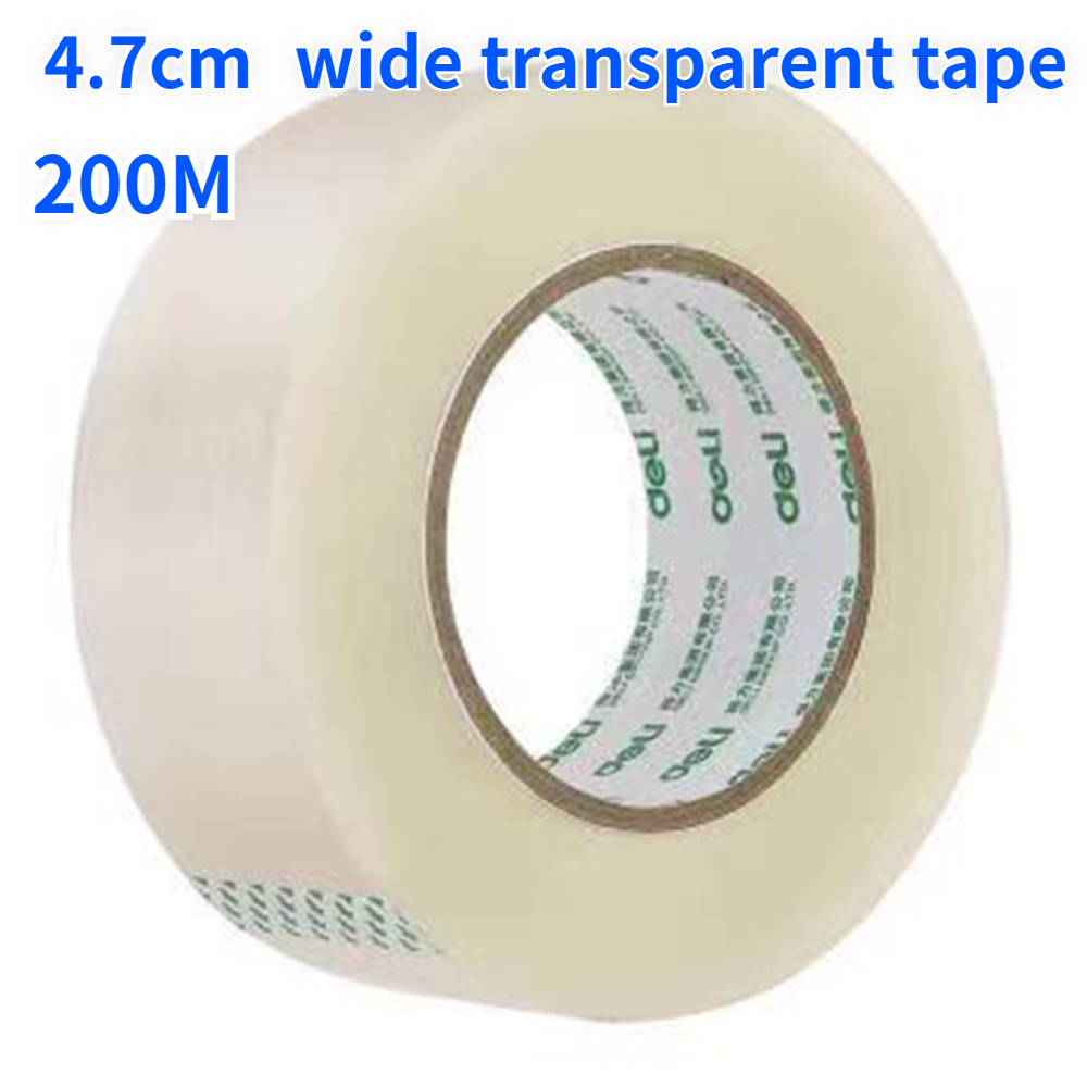 Wide Adhesive Transparent Tape Large Roll Box Sealing Tape - Temu