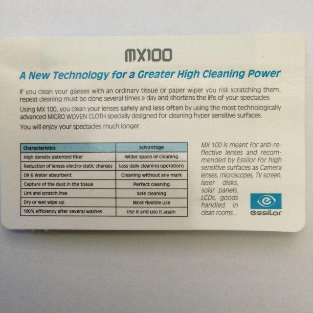 Essilor Lens Micro Cleaner MX100 (1pc) Lazada PH