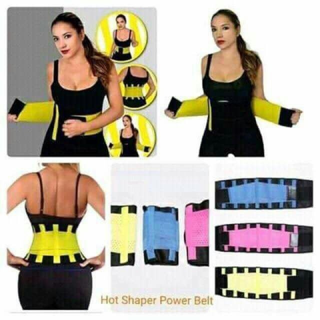 Hot Shapers Adjustable Waistband Hot Belt Power RANDOM COLOR