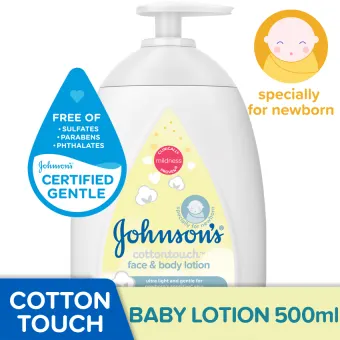 cotton touch face and body lotion