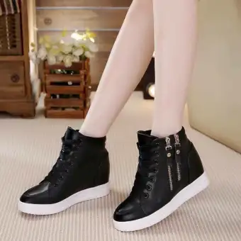 high cut boots for ladies
