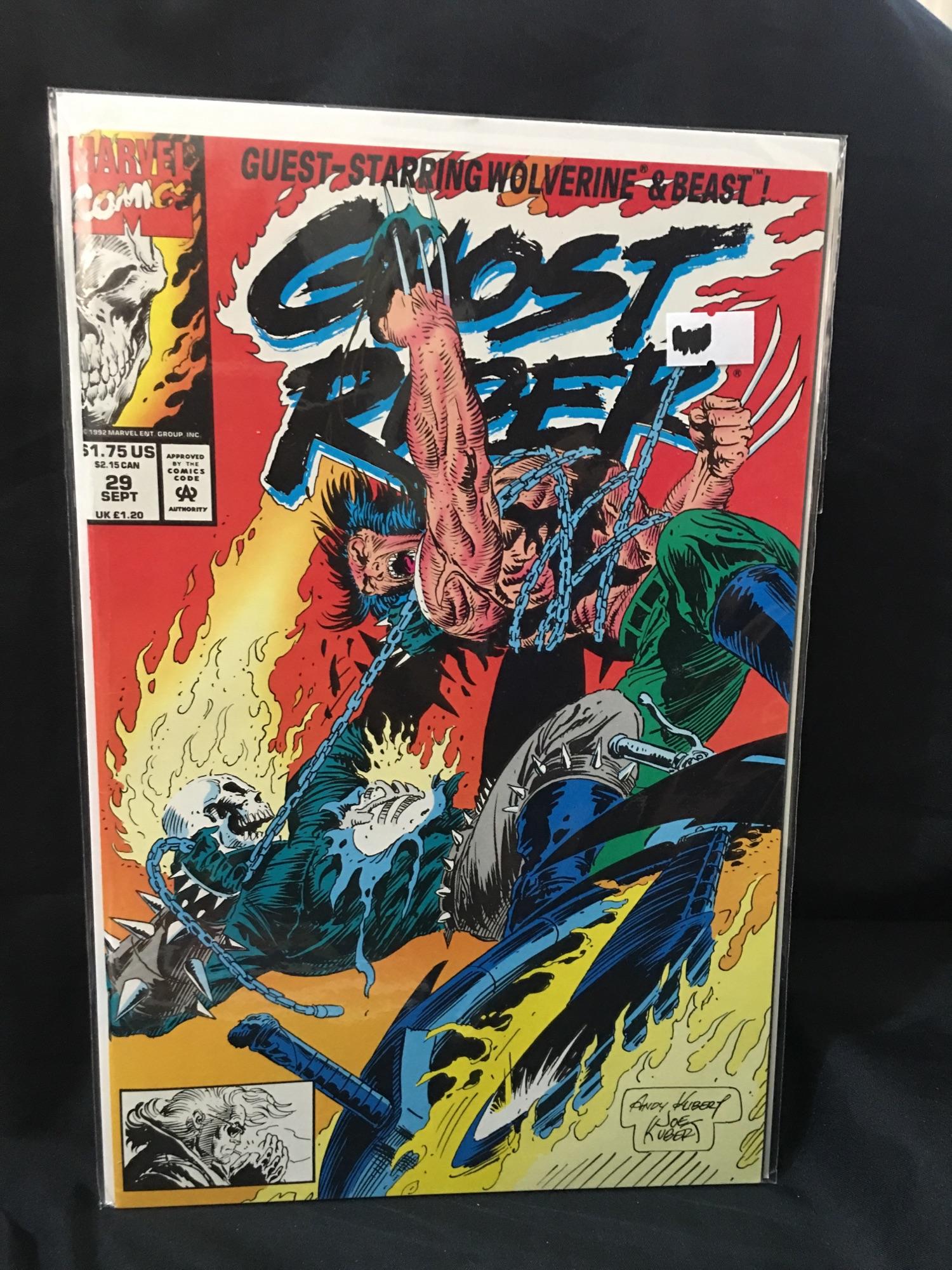 Ghost Rider 29 Published Sep 1992 by Marve l Original Comic Cartoons ...