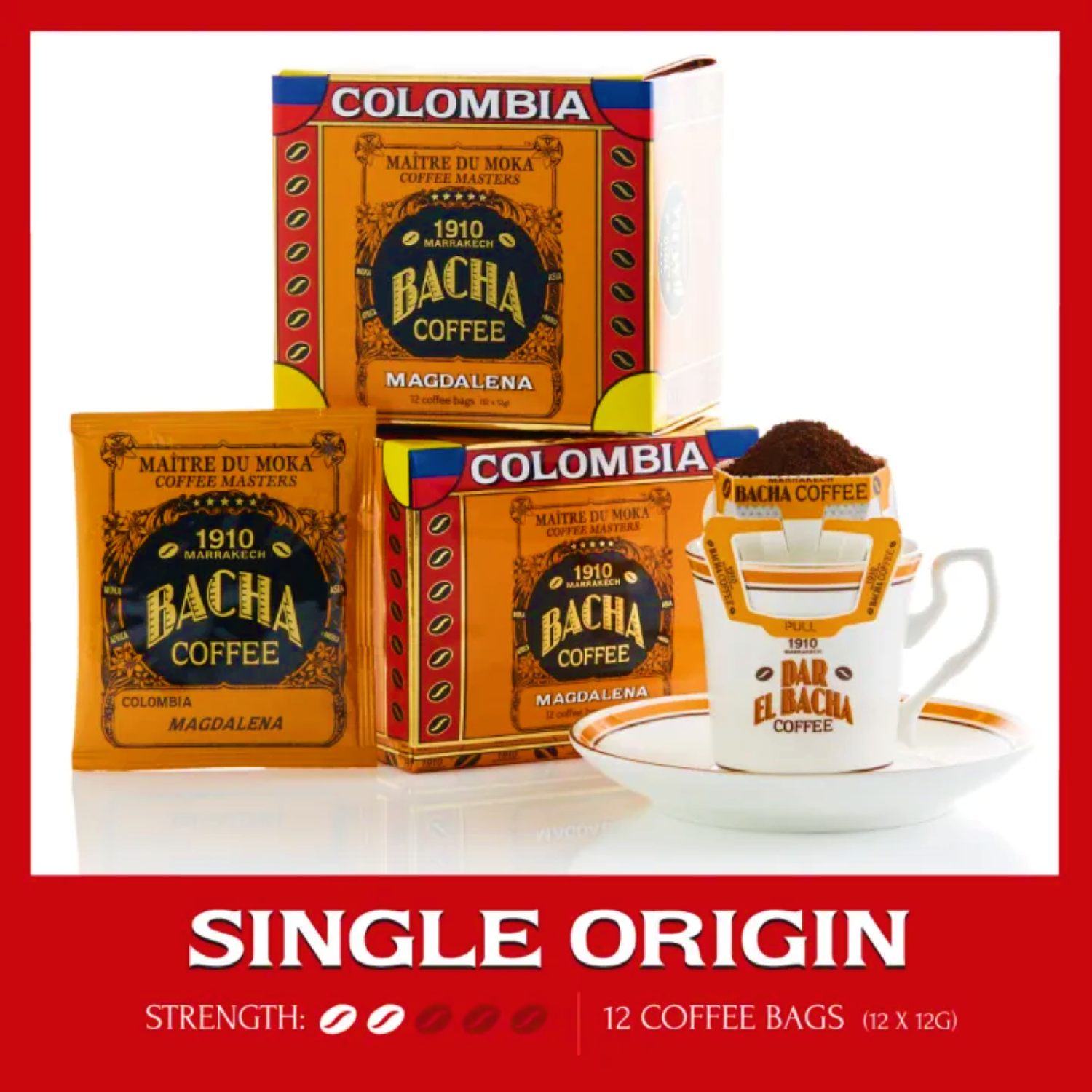 Bacha Coffee / Tolteca Chocolate Coffee / With Bag Gift Box / ORIG