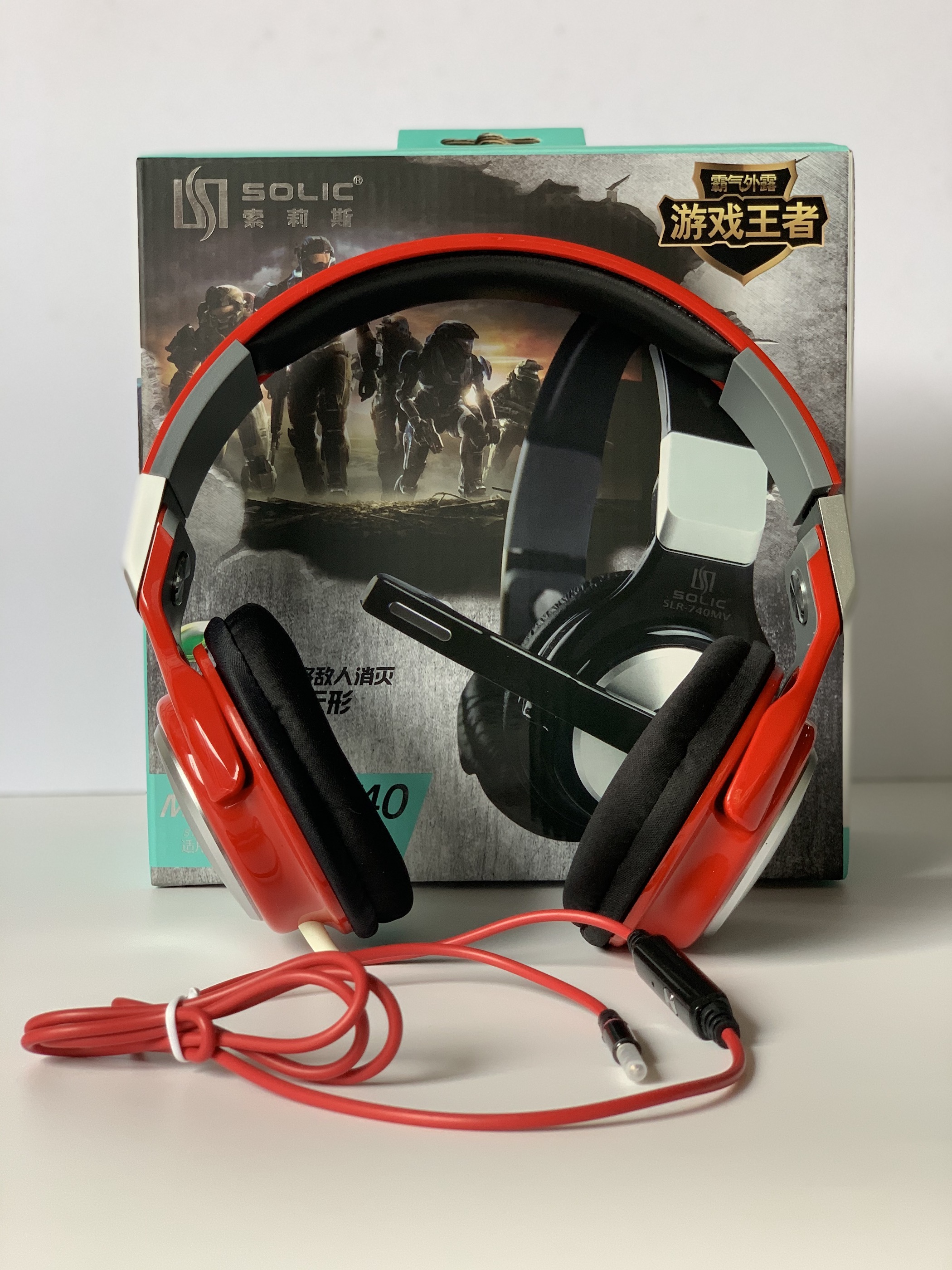 Solic MD740 Premium Gaming Headphones Lazada PH