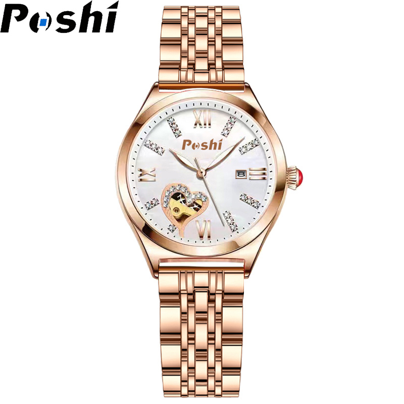 Original POSHI Brand Women’s Watches Fashion Luxury Women Waterproof ...