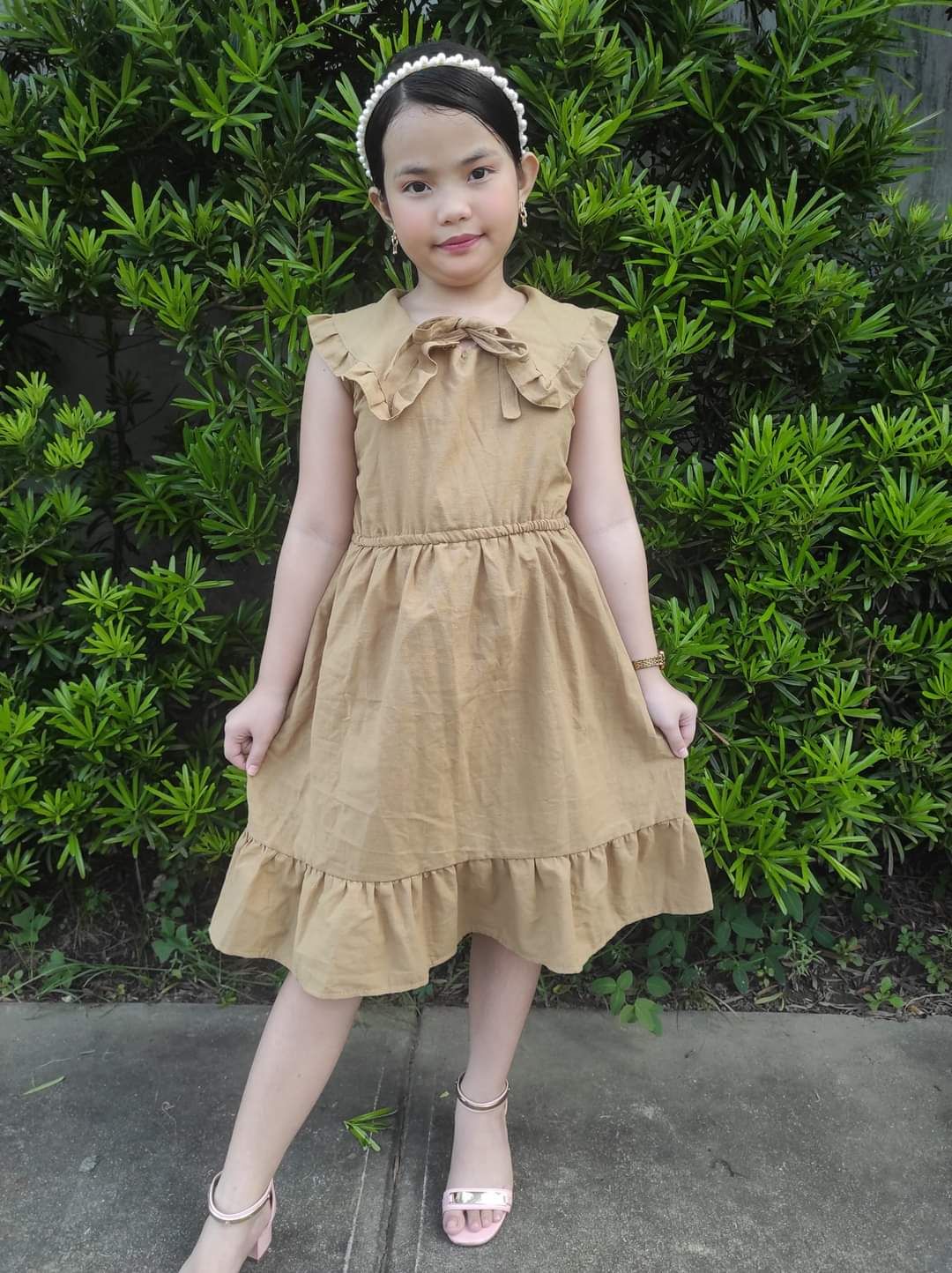 PRINCESS SARAH MIDI DRESS FOR KIDS FITS TO 7- 10 CASUAL AND